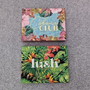 2 Colourpop palettes Lush Life and Cabana Club